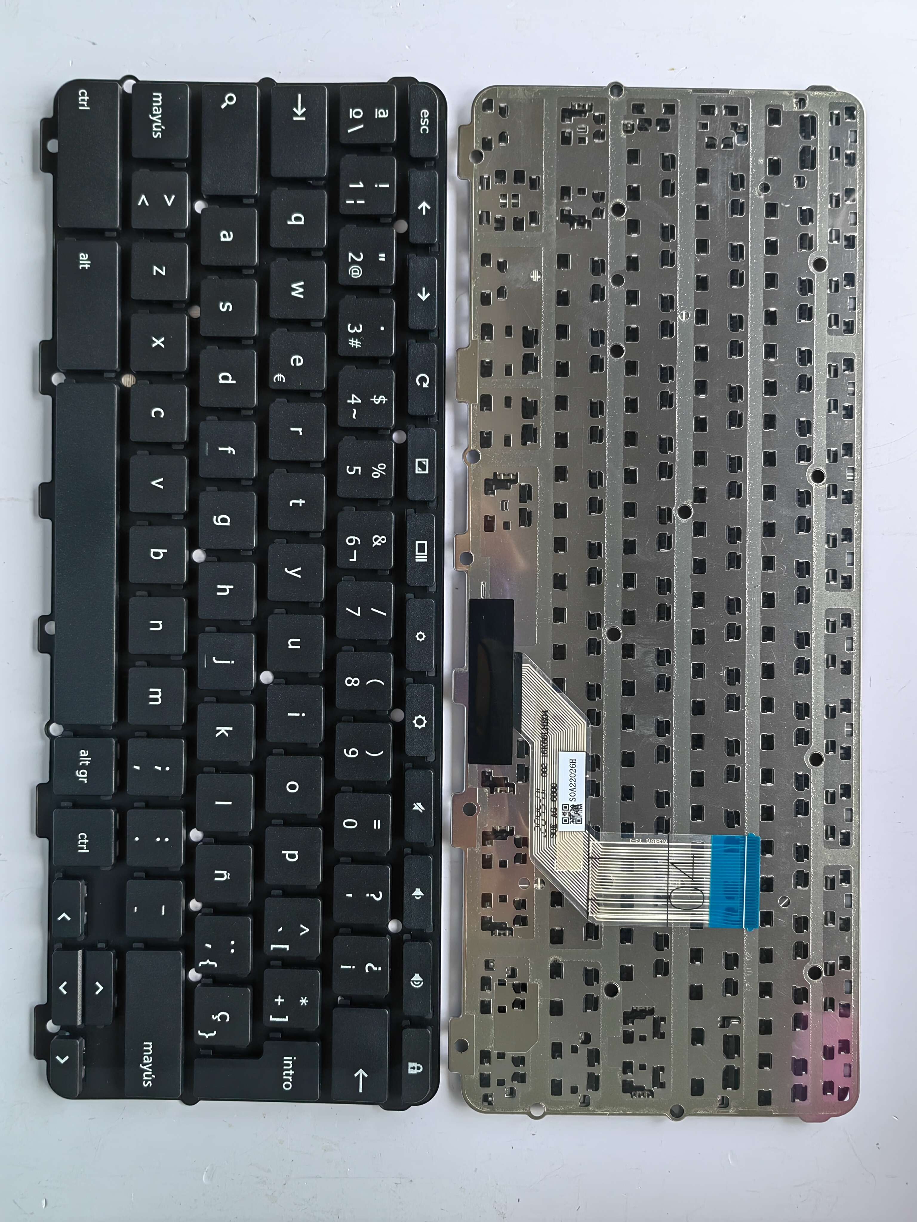 Picture of New Replacement Laptop Keyboard For LENOVO YOGA N24/100E/300E Google version with lock BLACK Sp Layout